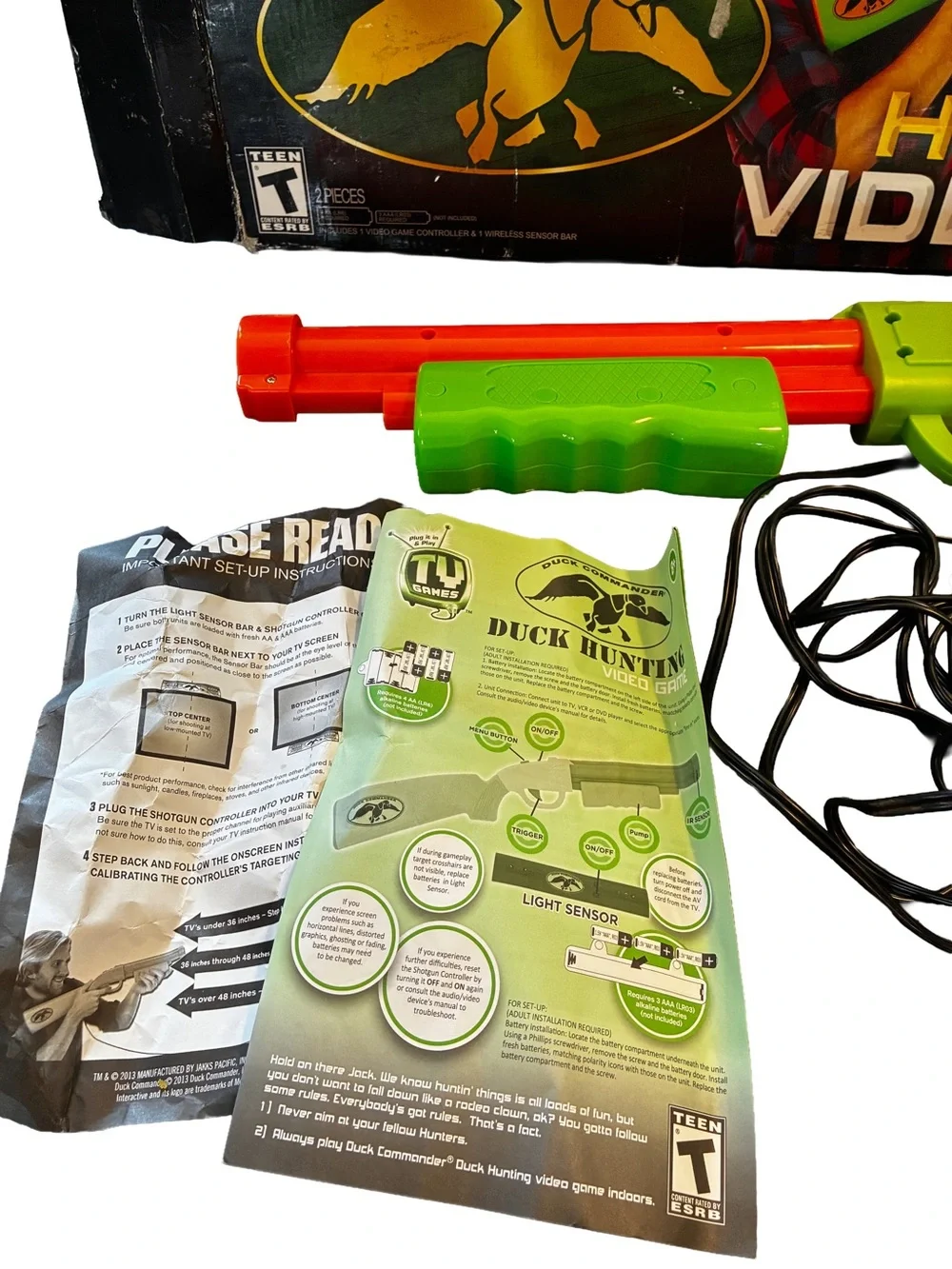 Duck Commander Plug & Play Hunting Video Game Rifle Controller TV Game